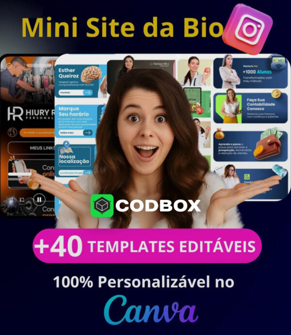 Pack Insta Bio + de 40 Modelos