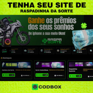 Plataforma Script de Raspadinha Online