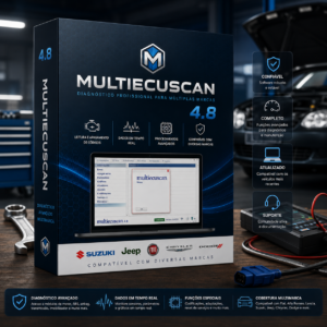 Multiecuscan 4.8 Registrado + Instalação Gratuita!